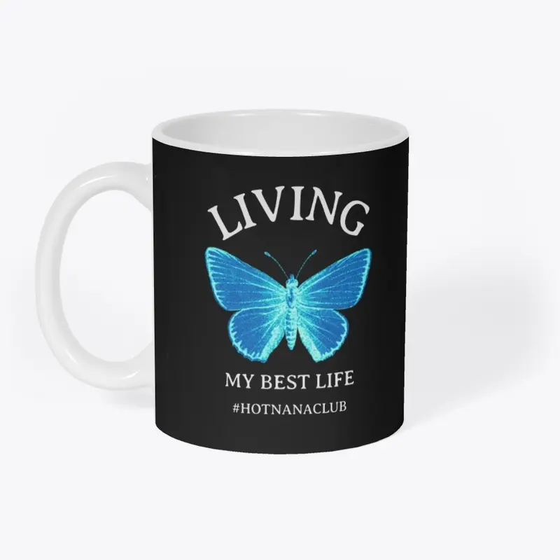 Grandmother Graphic Butterfly Mug 